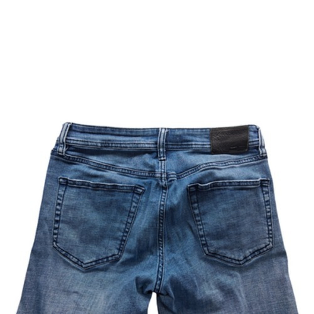 Liverpool Jeans Mens 32x34 Blue Medium Wash Straight Leg Denim Casual Pants - Picture 7 of 9